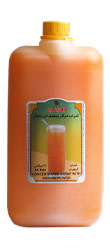 Orange flavor concentrated drink 4 liters