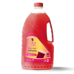 Rasberry flavor concentrated drink 2 liters
