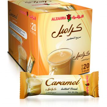 Caramel instant drink sticks 28 gm