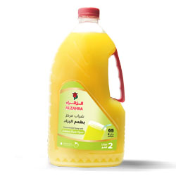 Lemon squash flavor concentrated drink 2 liters
