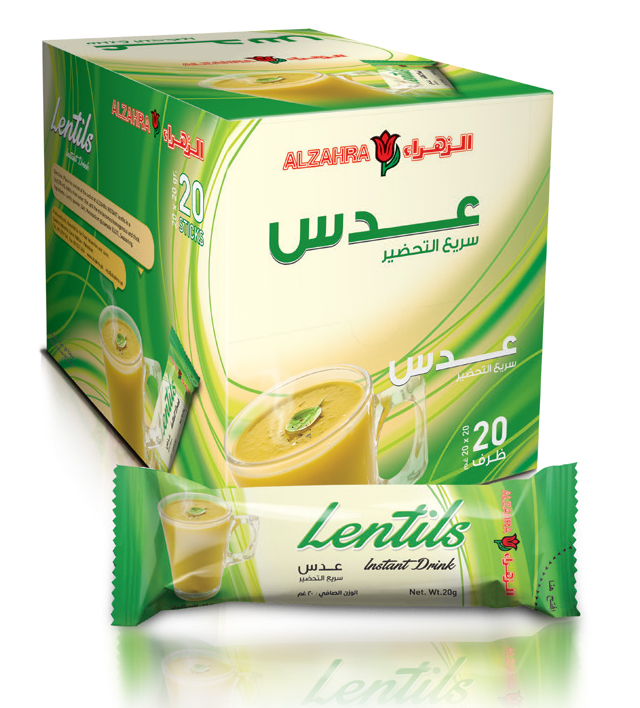 Lentils Instant Drink Sticks 20g