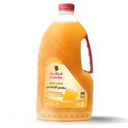 Pineapple flavor concentrated drink 2 liters